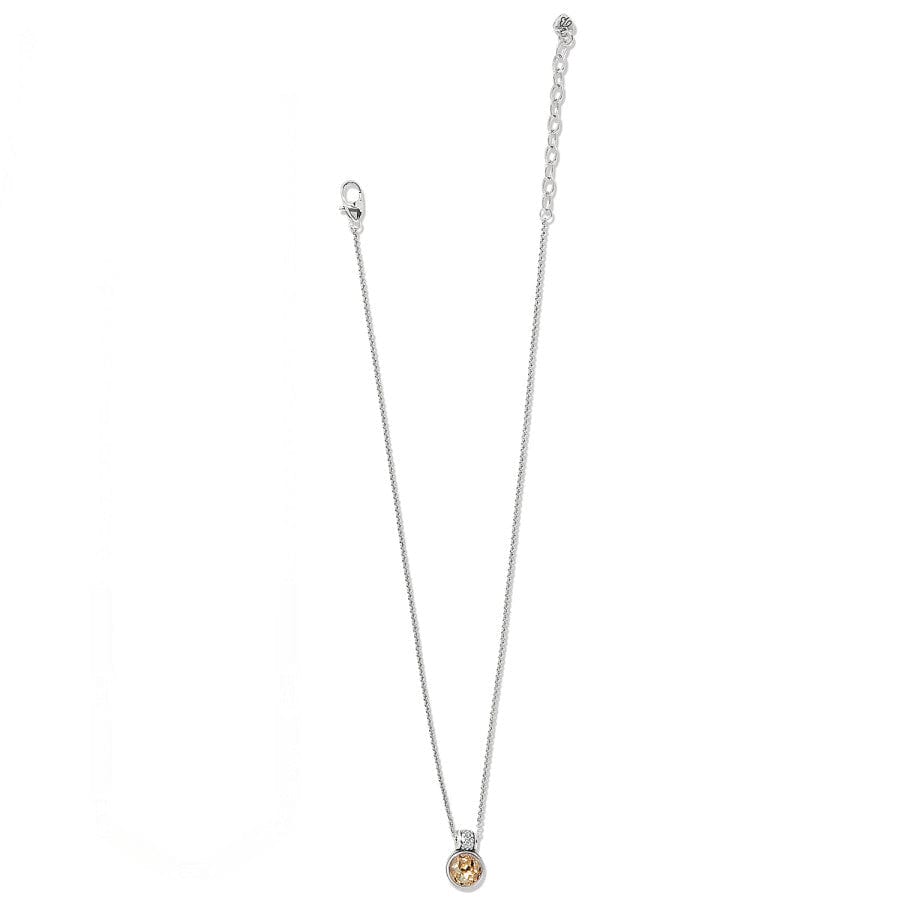 Brighton | Meridian Aurora Crystal Petite Pendant Necklace in Golden