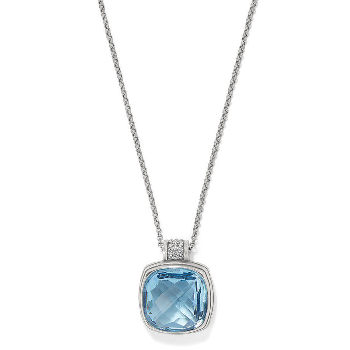Brighton | Meridian Aurora Large Crystal Pendant Necklace in Aqua