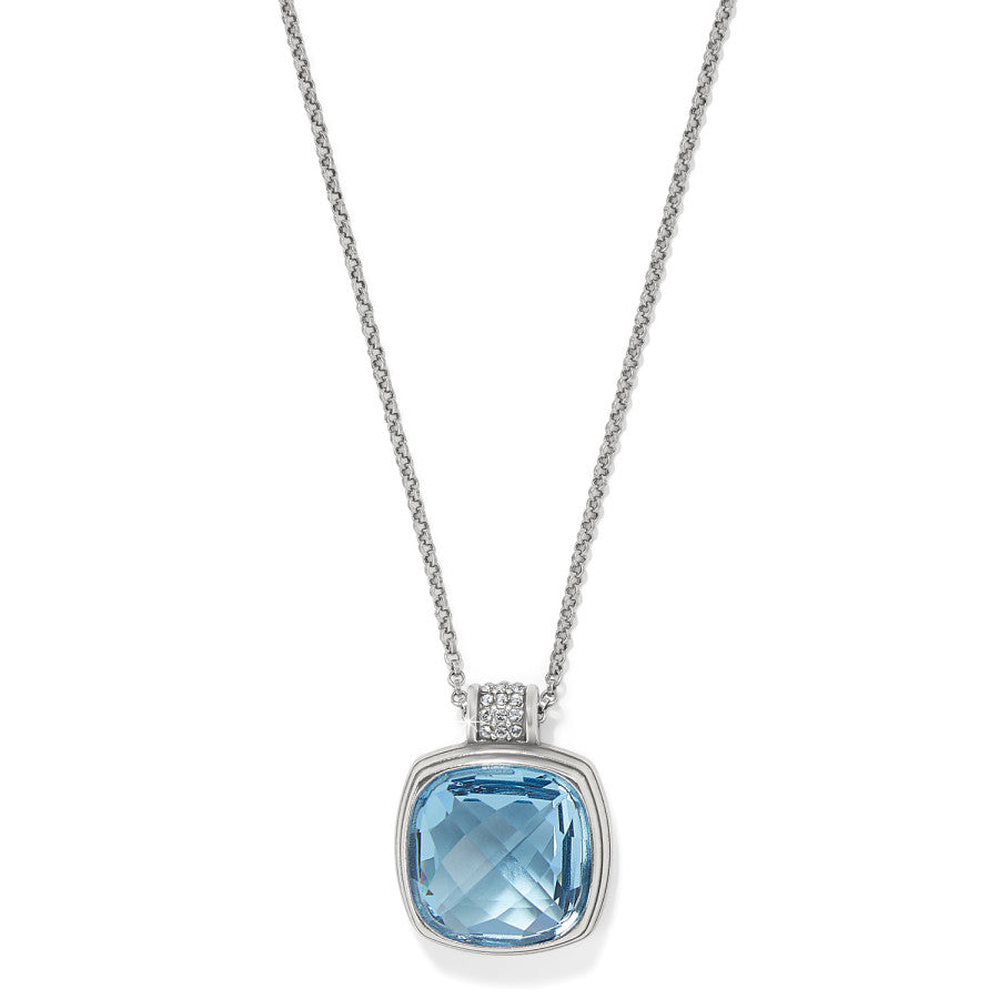 Brighton | Meridian Aurora Large Crystal Pendant Necklace in Aqua