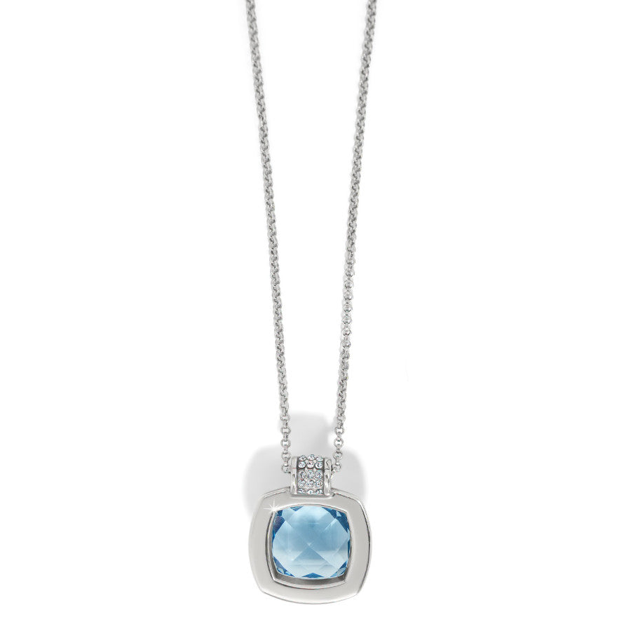 Brighton | Meridian Aurora Large Crystal Pendant Necklace in Aqua