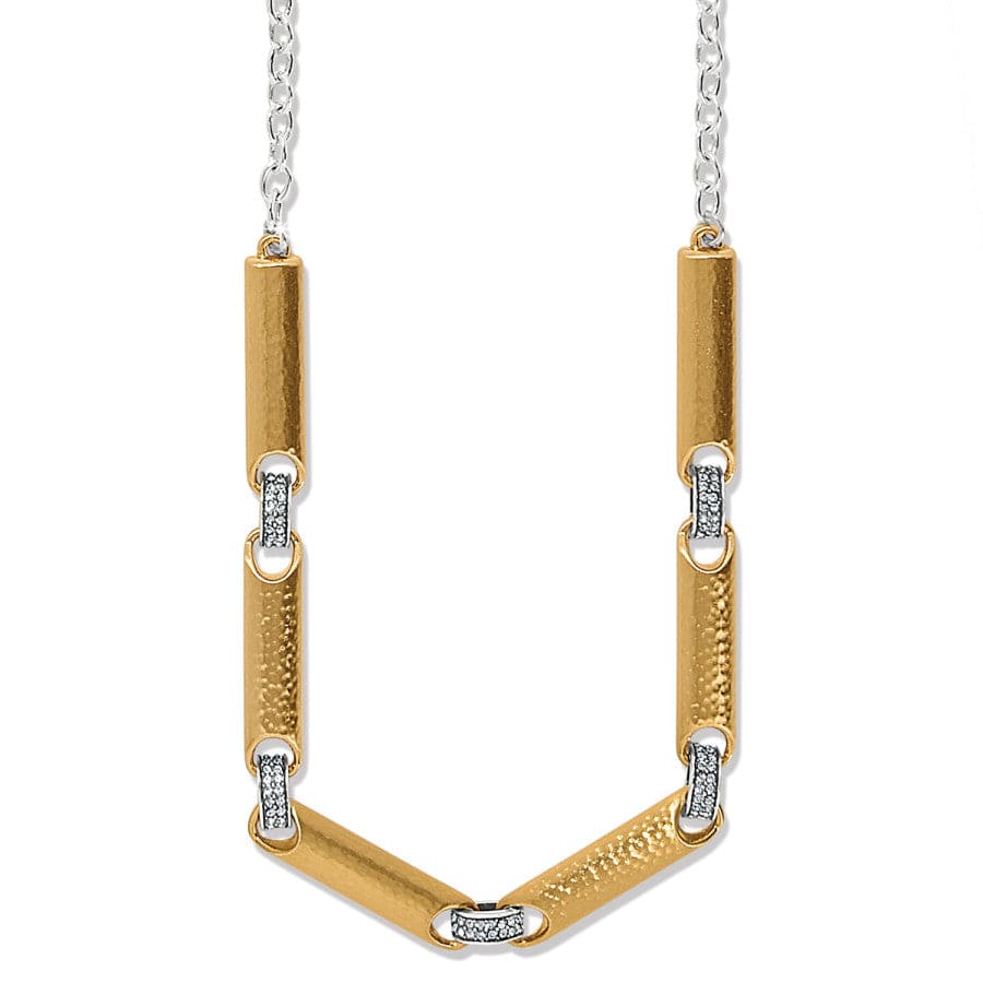 Brighton | Meridian Geo Collar Necklace in Two Tone - Giddy Up Glamour Boutique