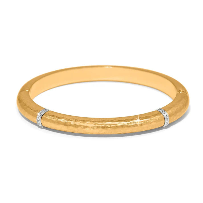Brighton | Meridian Geo Hinged Bangle in Gold