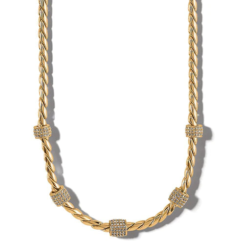 Brighton | Meridian Necklace in Gold Tone - Giddy Up Glamour Boutique