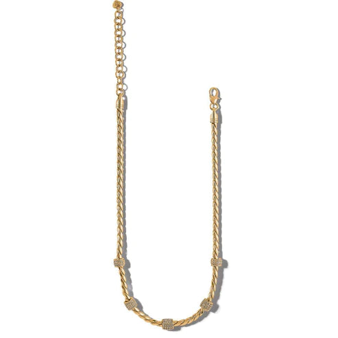 Brighton | Meridian Necklace in Gold Tone - Giddy Up Glamour Boutique