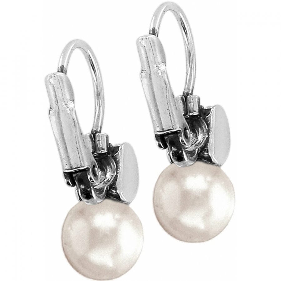 Brighton | Meridian Petite Pearl Leverback Earrings