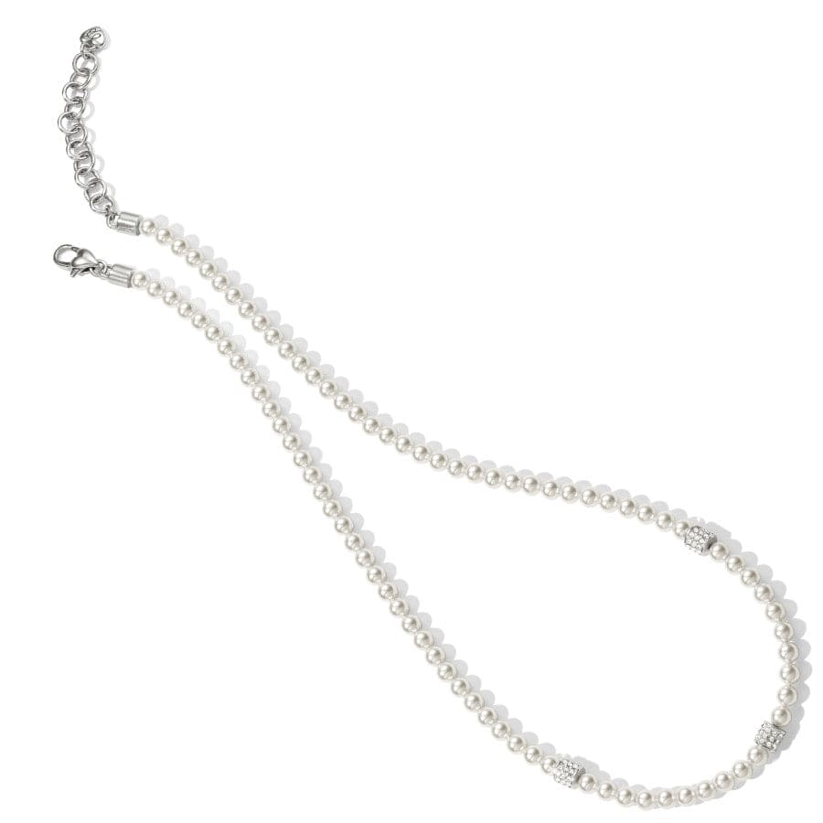 Brighton | Meridian Petite Pearl Station Necklace