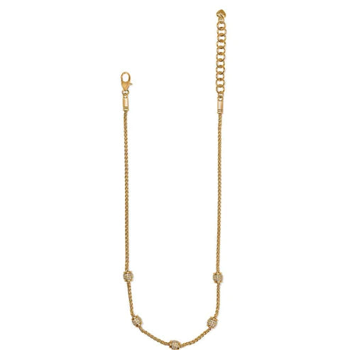 Brighton | Meridian Petite Short Necklace in Gold Tone - Giddy Up Glamour Boutique