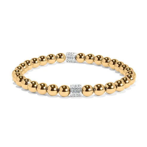 Brighton | Meridian Petite Stretch Bracelet in Gold Tone - Giddy Up Glamour Boutique