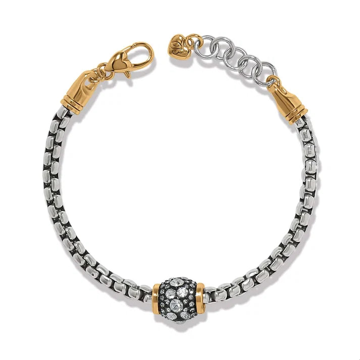 Brighton | Meridian Solis Hematite Bracelet in Silver and Gold