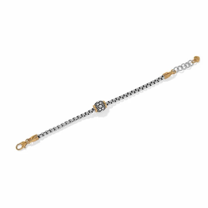Brighton | Meridian Solis Hematite Bracelet in Silver and Gold