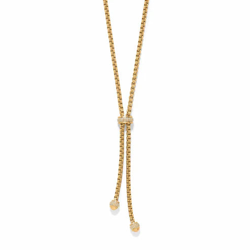 Brighton | Meridian Solis Y Lariat Necklace in Gold