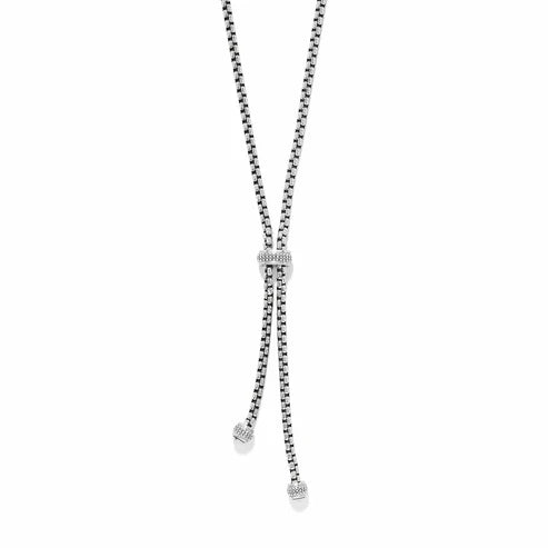 Brighton | Meridian Solis Y Lariat Necklace in Silver