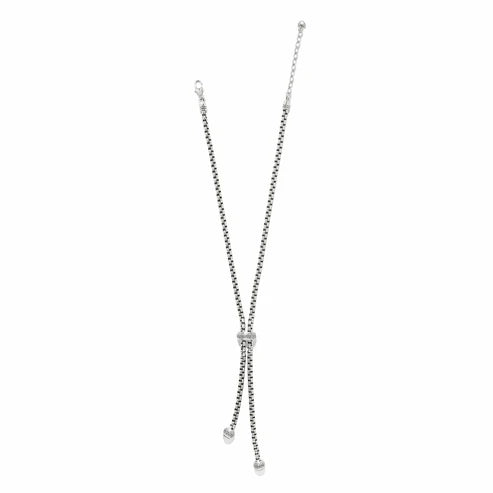 Brighton | Meridian Solis Y Lariat Necklace in Silver