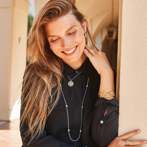 Brighton | Meridian Two Tone Long Necklace - Giddy Up Glamour Boutique