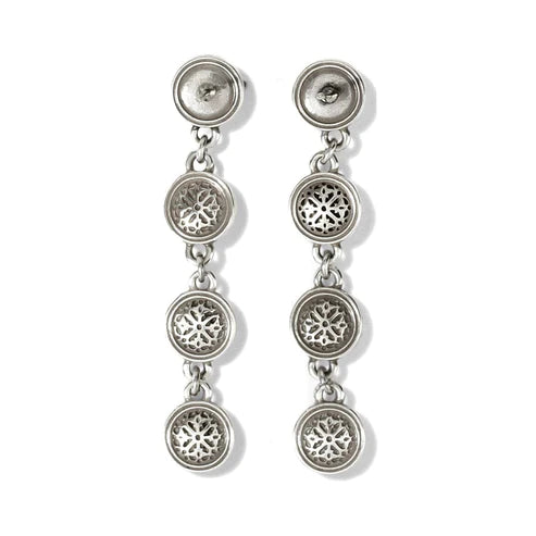 Brighton | Monete Link Post Drop Earrings in Gold and Silver Tone