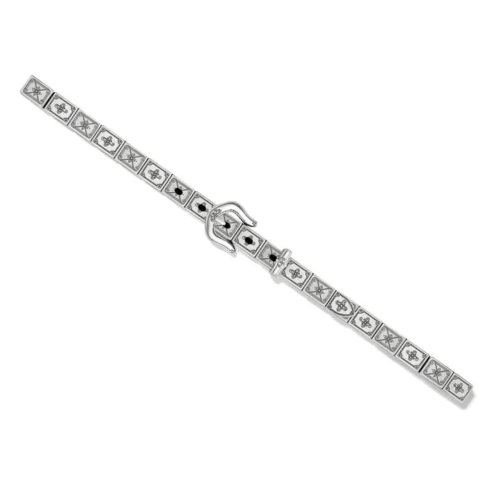 Brighton | Mosaica Tile Belt in Silver