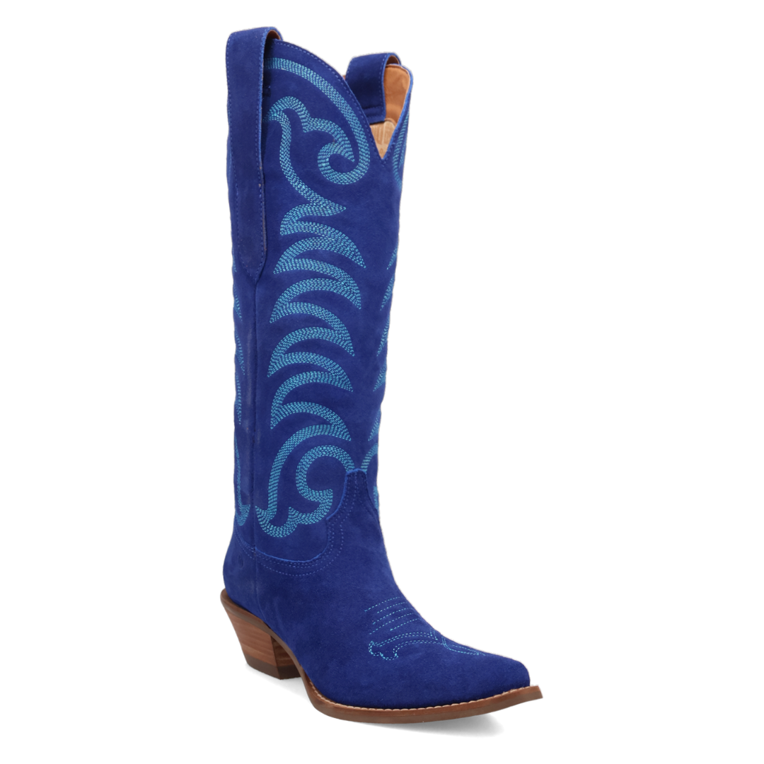 Online Exclusive | Dingo | Movin' On Leather Boots in Blue **PREORDER