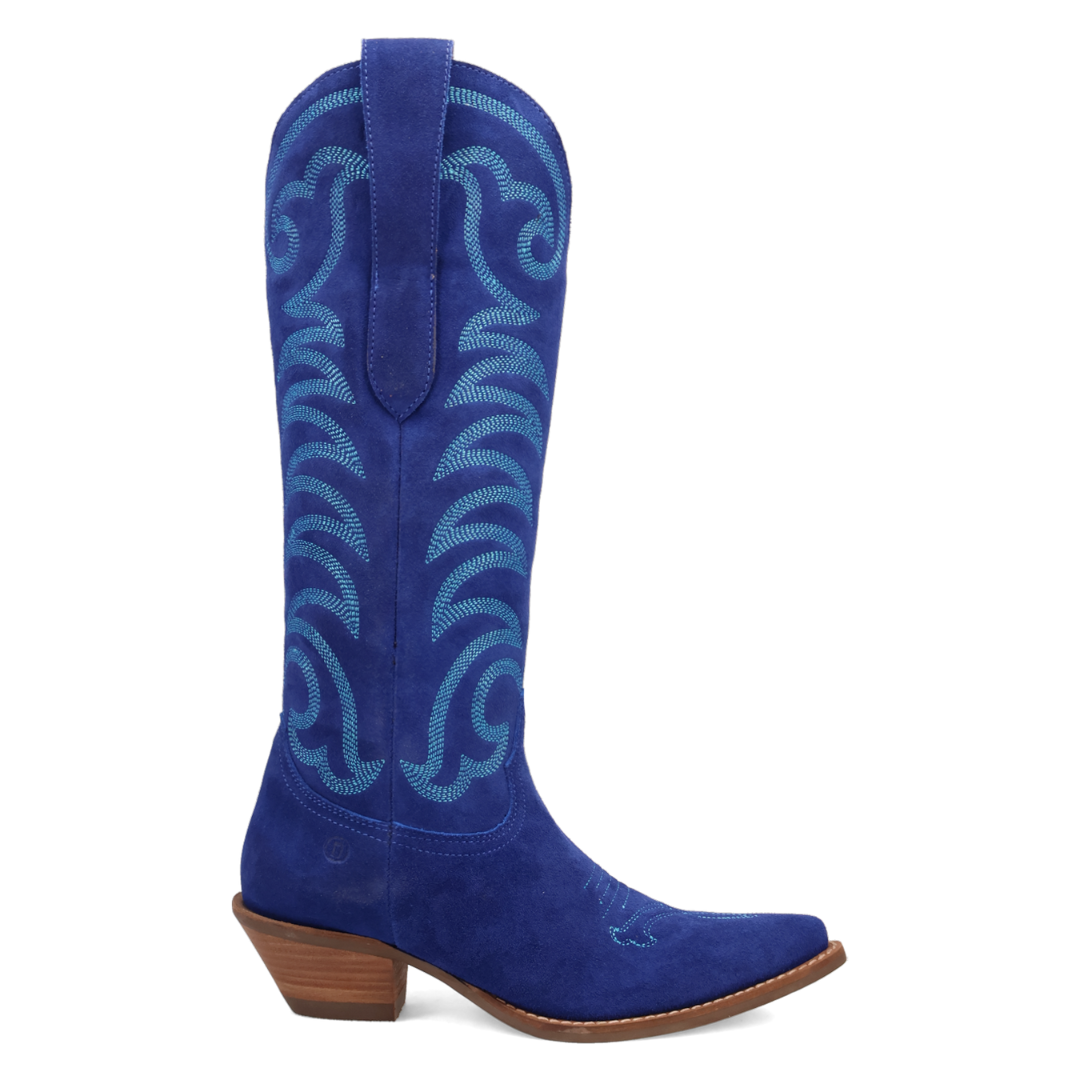 Online Exclusive | Dingo | Movin' On Leather Boots in Blue **PREORDER