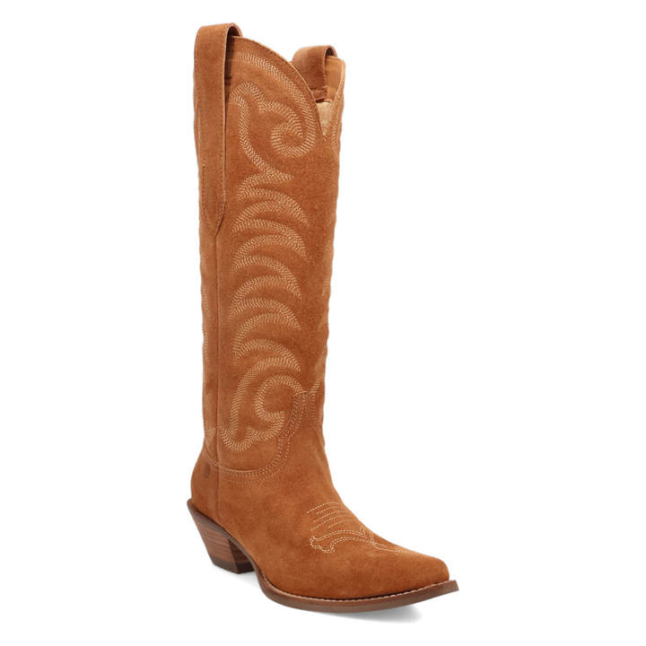 Online Exclusive | Dingo | Movin' On Leather Boots in Camel **PREORDER