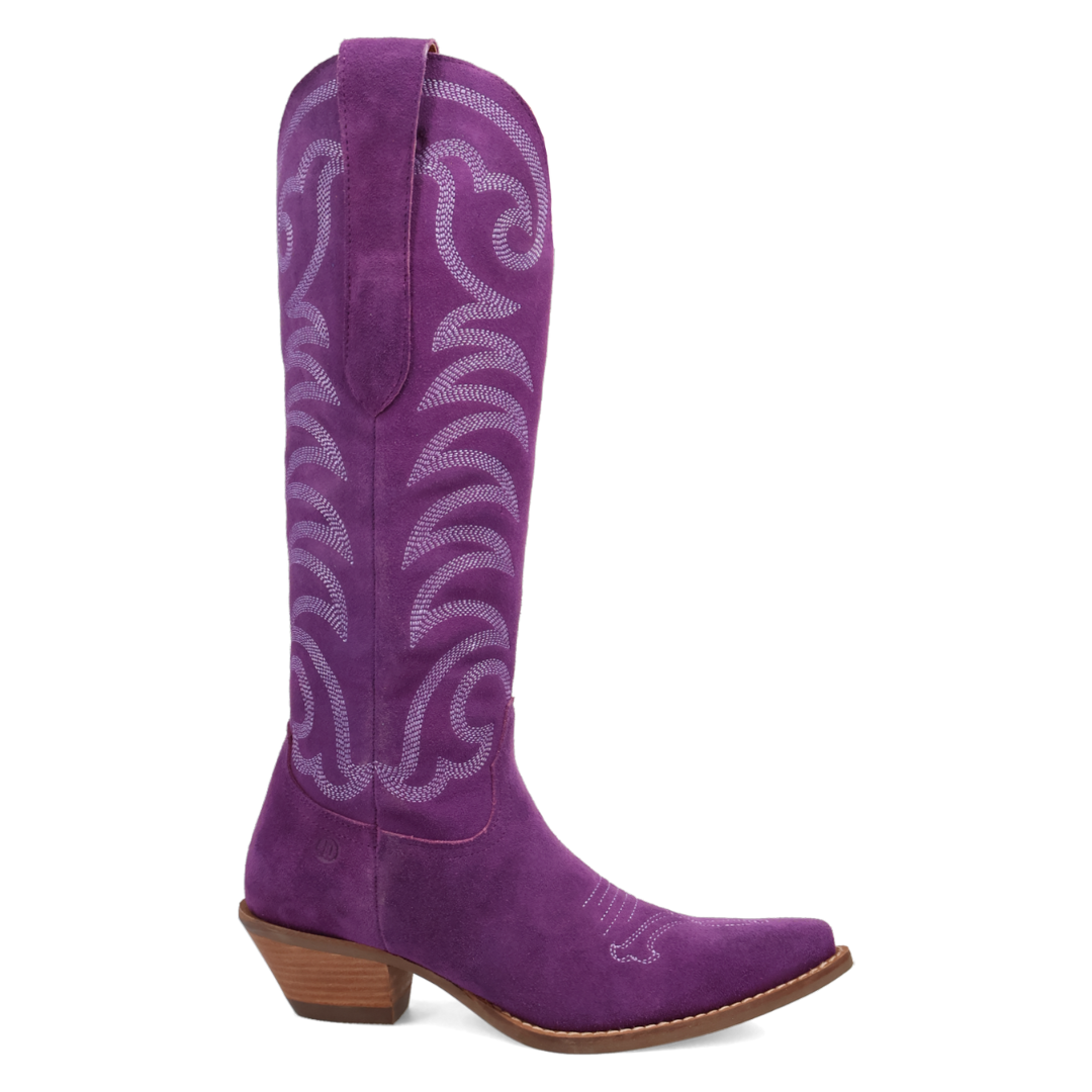 Online Exclusive | Dingo | Movin' On Leather Boots in Purple **PREORDER