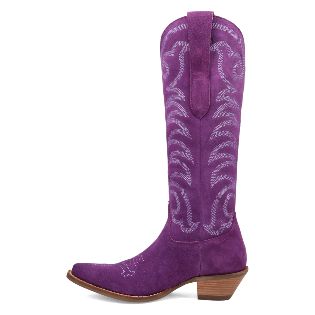 Online Exclusive | Dingo | Movin' On Leather Boots in Purple **PREORDER