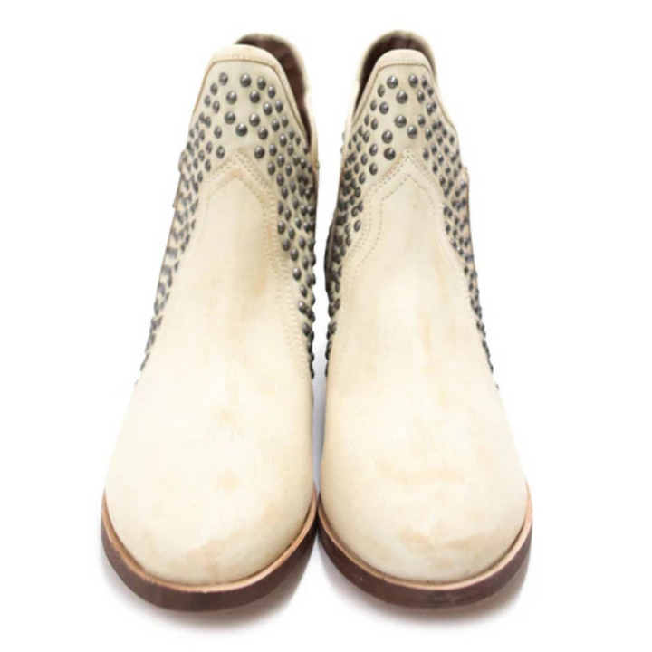Online Exclusive | Nailed it Stud Ankle Boot in White
