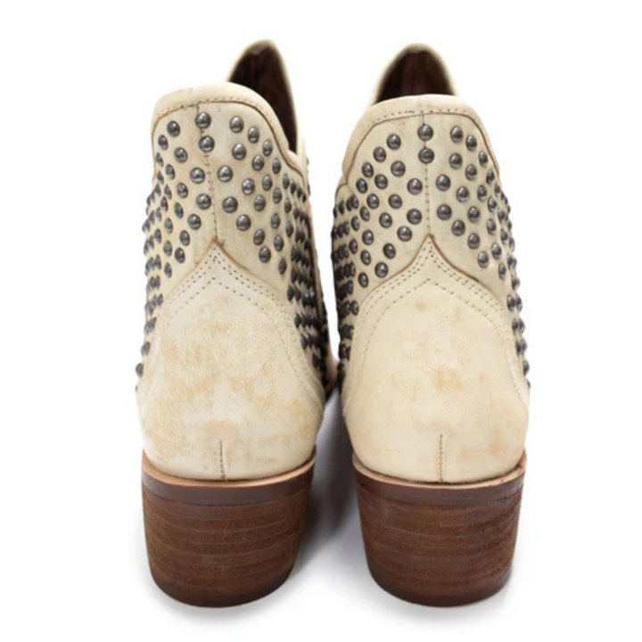 Online Exclusive | Nailed it Stud Ankle Boot in White