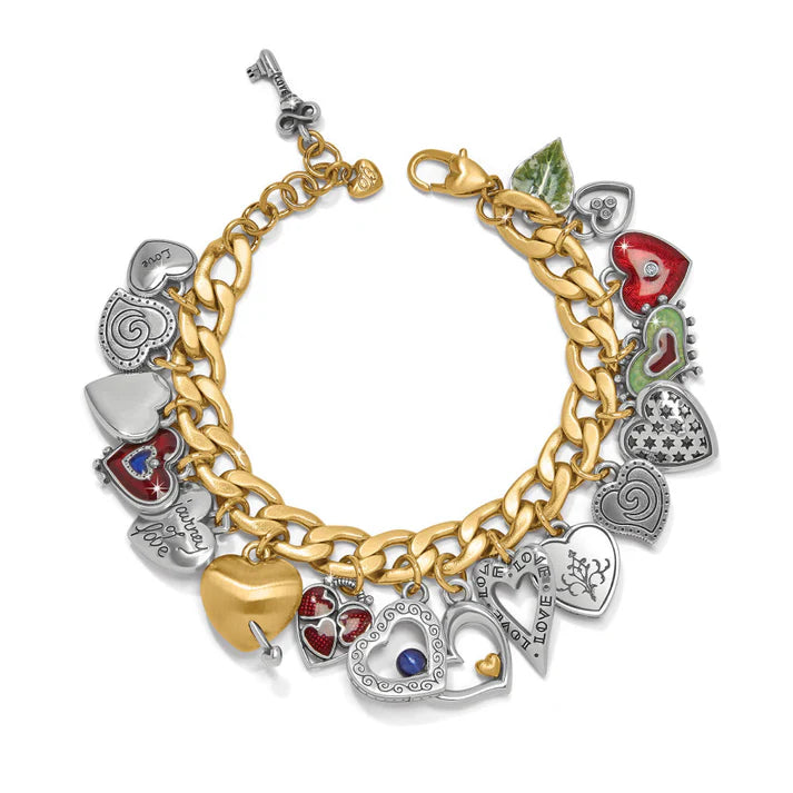 Brighton | One Heart Color Charm Bracelet