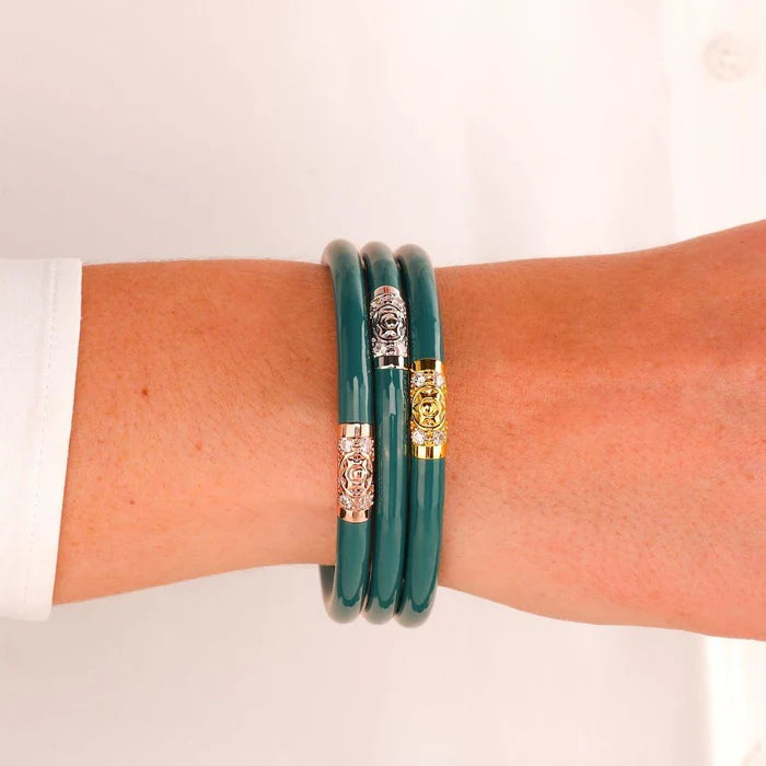 BuDhaGirl | Set of Three | Three Kings All Weather Bangles in Plume