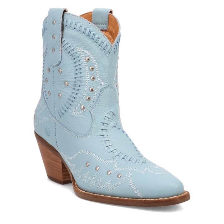 Online Exclusive | Dingo | Precious Leather Bootie in Blue **PREORDER
