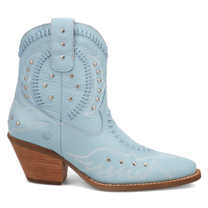 Online Exclusive | Dingo | Precious Leather Bootie in Blue **PREORDER
