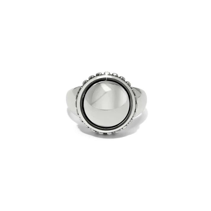 Brighton | Pretty Tough Bold Stud Ring in Silver Tone