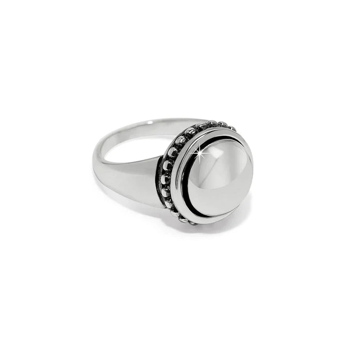 Brighton | Pretty Tough Bold Stud Ring in Silver Tone