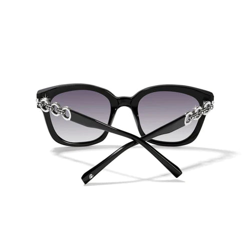 Brighton | Pretty Tough Stud Trio Sunglasses in Black - Giddy Up Glamour Boutique