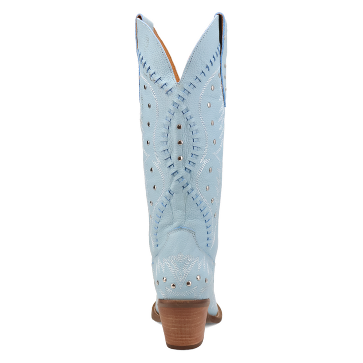 Online Exclusive | Dingo | Pretty 'N Pink Leather Boot in Blue **PREORDER