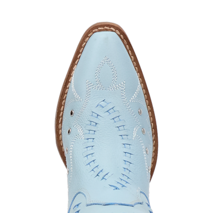 Online Exclusive | Dingo | Pretty 'N Pink Leather Boot in Blue **PREORDER