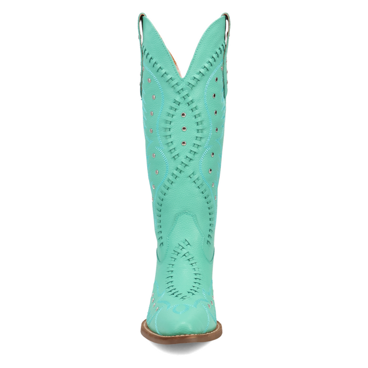Online Exclusive | Dingo | Pretty 'N Pink Leather Boot in Turquoise Mint Green **PREORDER