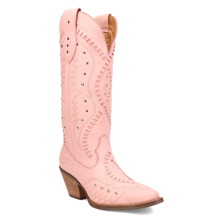 Online Exclusive | Dingo | Pretty 'N Pink Leather Boot in Pink **PREORDER