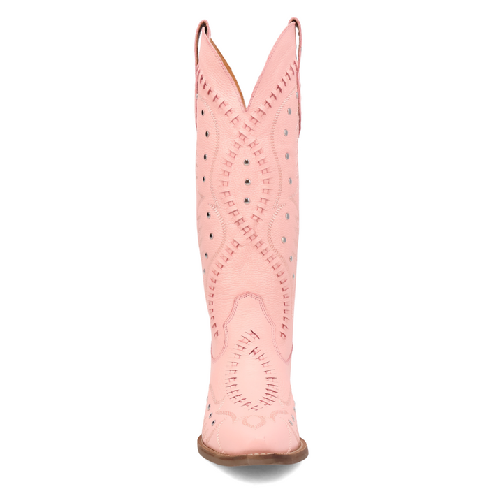 Online Exclusive | Dingo | Pretty 'N Pink Leather Boot in Pink **PREORDER