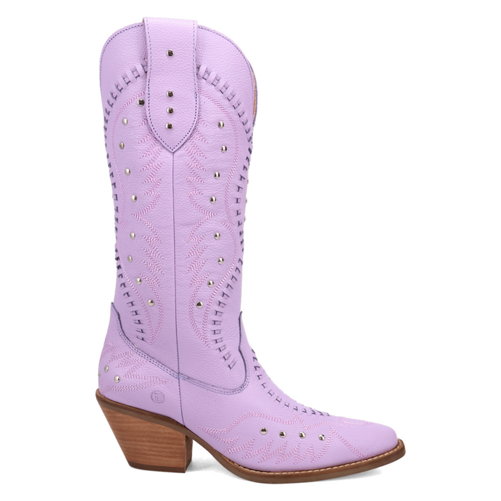 Online Exclusive | Dingo | Pretty 'N Pink Leather Boot in Lavender Purple **PREORDER