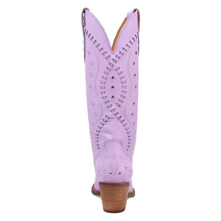 Online Exclusive | Dingo | Pretty 'N Pink Leather Boot in Lavender Purple **PREORDER