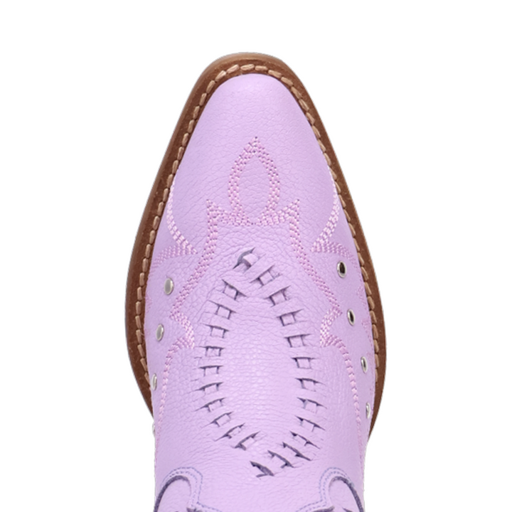 Online Exclusive | Dingo | Pretty 'N Pink Leather Boot in Lavender Purple **PREORDER