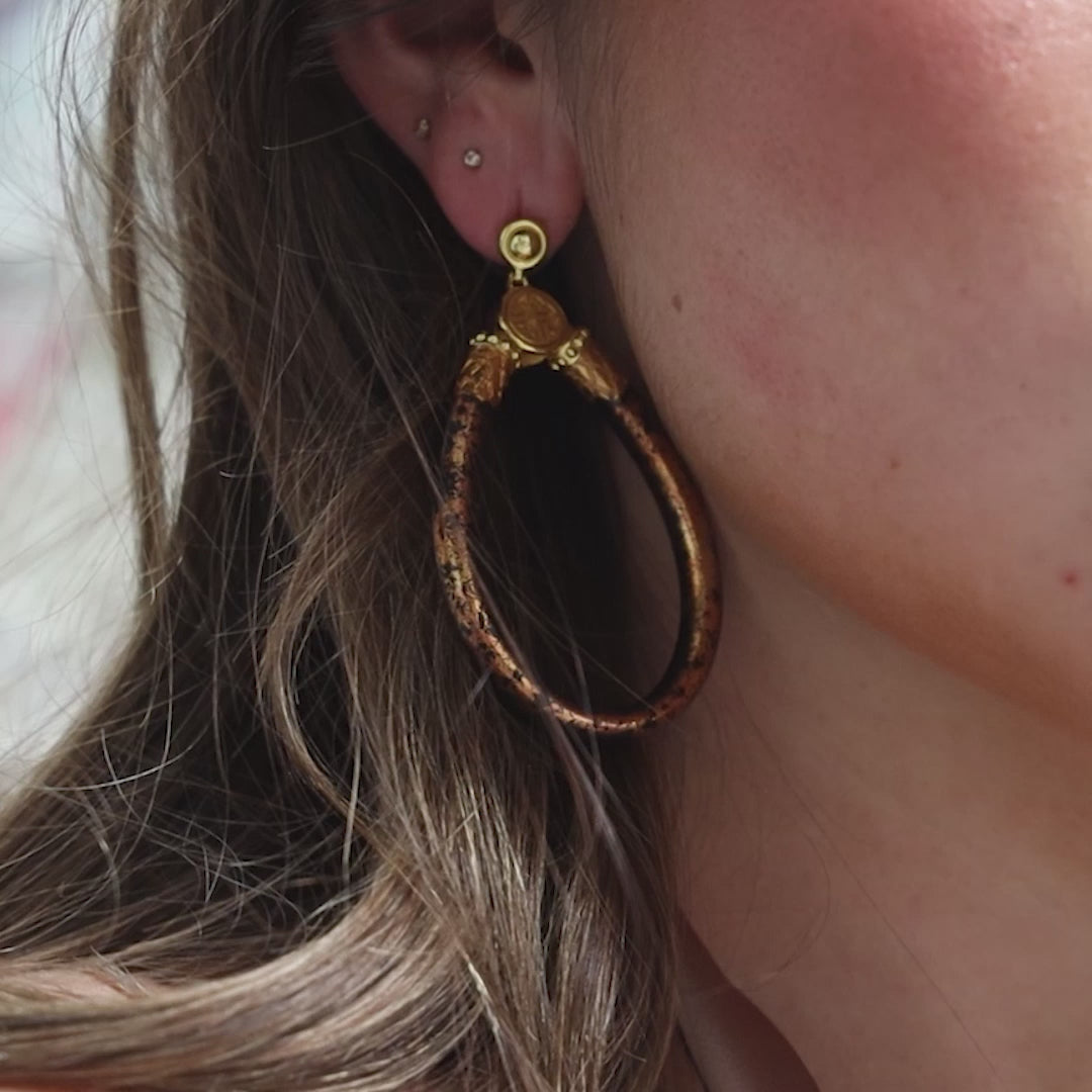BuDhaGirl | KOI All Weather Earrings in Leopard