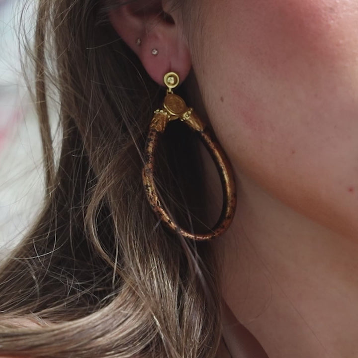 BuDhaGirl | KOI All Weather Earrings in Leopard