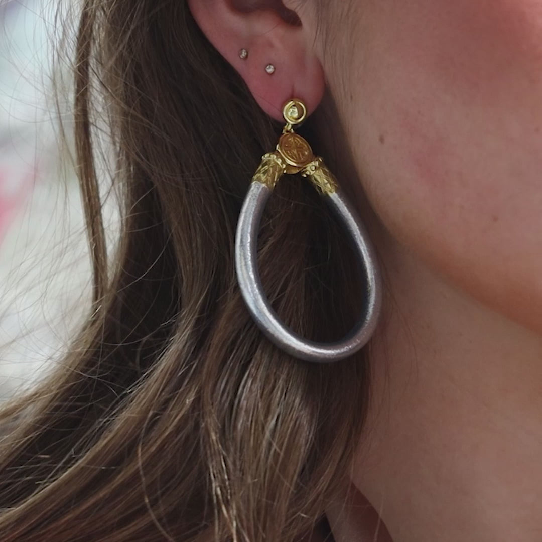 BuDhaGirl | All Weather Earrings in Silver