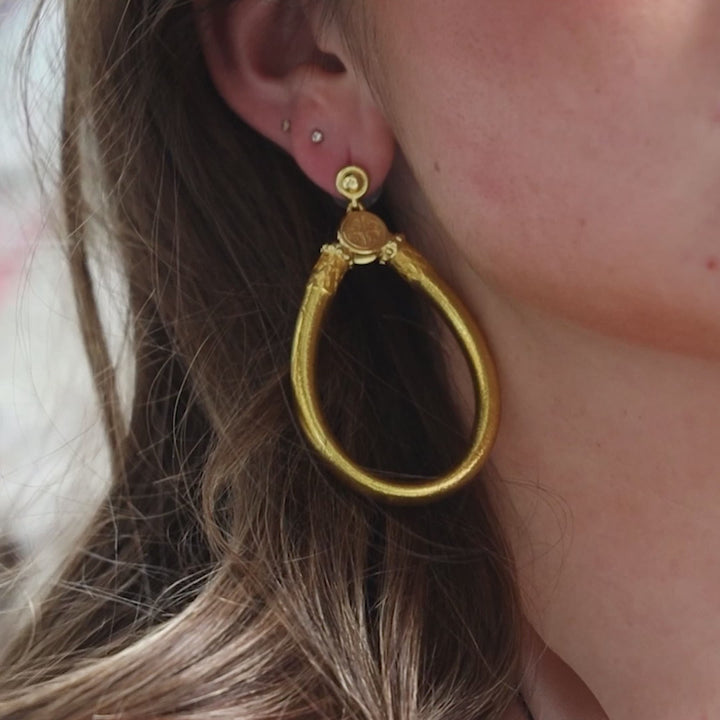 BuDhaGirl | All Weather Earrings in Gold