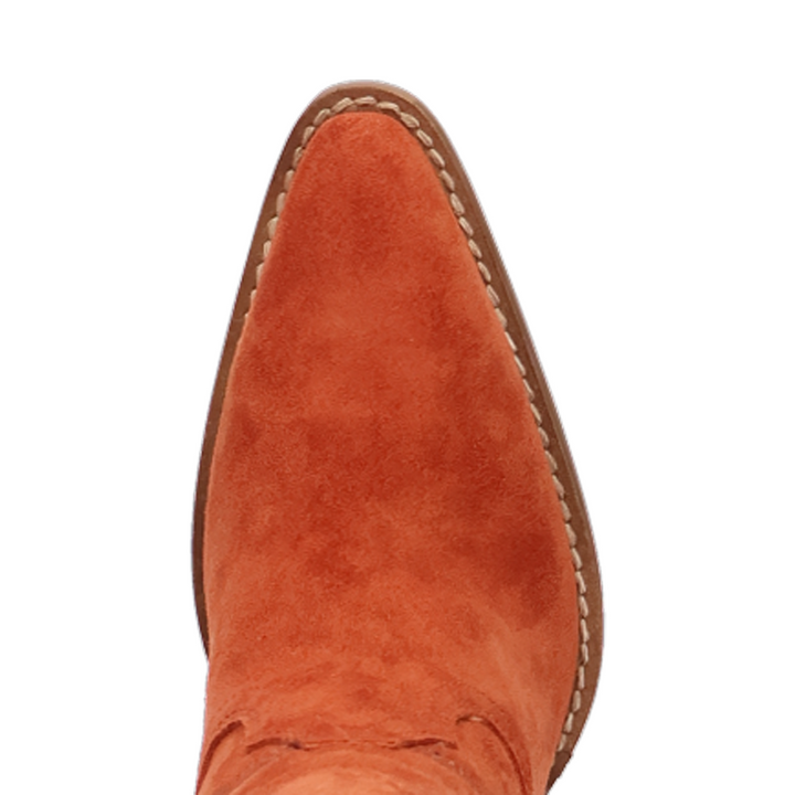 Online Exclusive | Dingo | Primadonna Suede Leather Boot in Rust **PREORDER