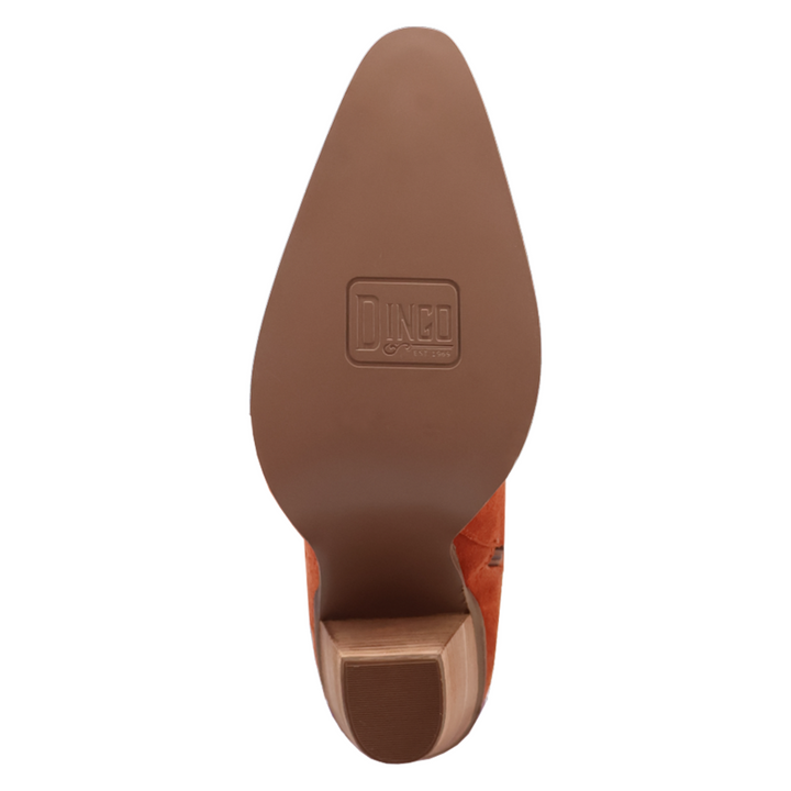 Online Exclusive | Dingo | Primadonna Suede Leather Boot in Rust **PREORDER