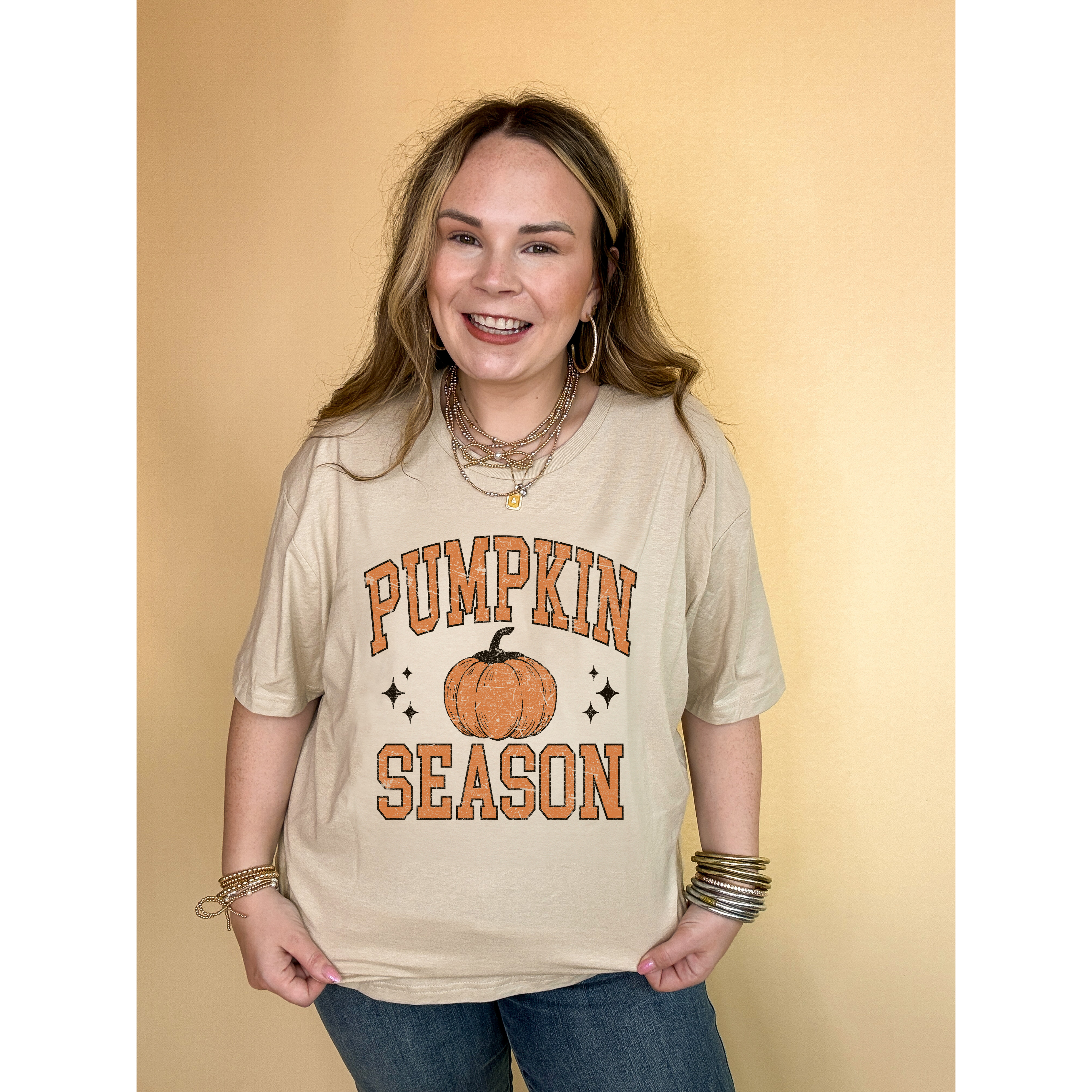 Online Exclusive | Pumpkin Season Graphic Tee in Multiple Color Options