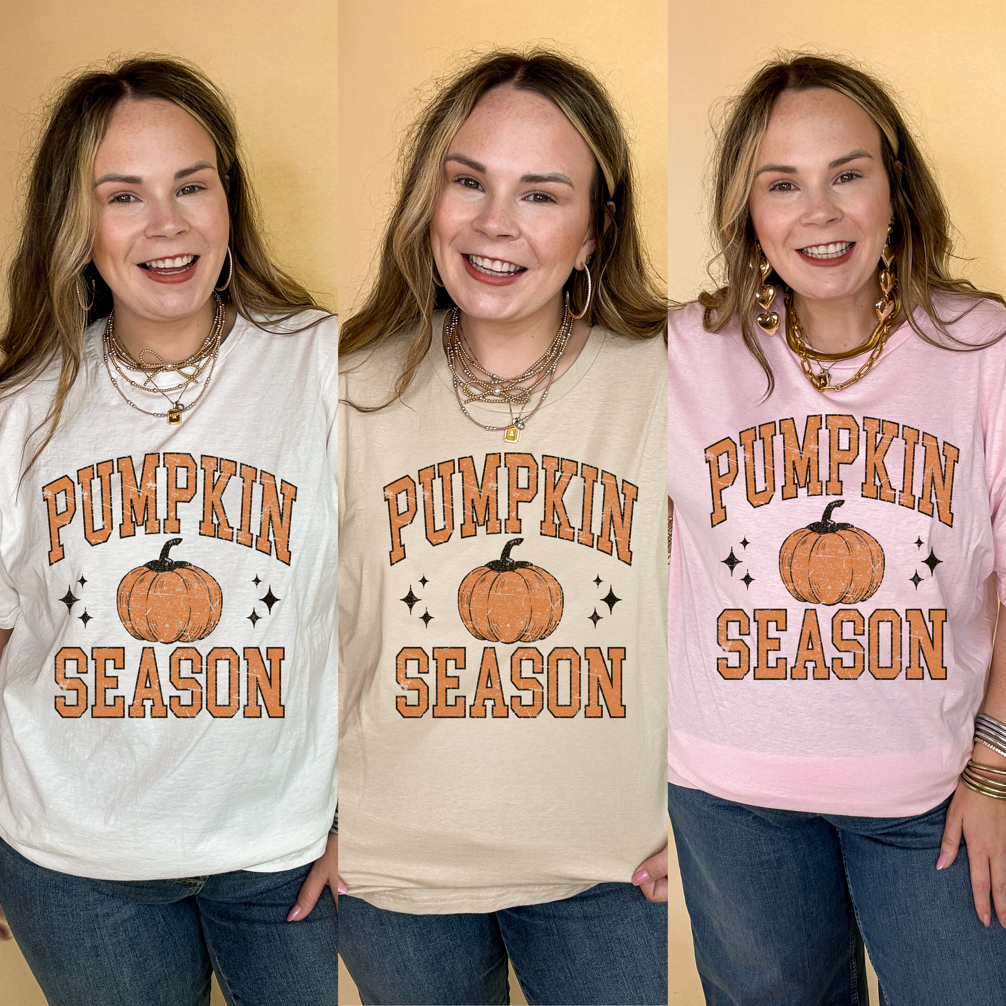 Online Exclusive | Pumpkin Season Graphic Tee in Multiple Color Options